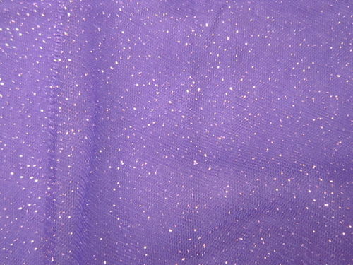 Glitter Tulle Purple/ Purple